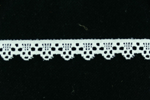 .56 Inch Flat Lace, Ivory (100 yards) MADE IN USA